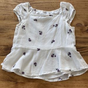 Kids Abercrombie Peplum top